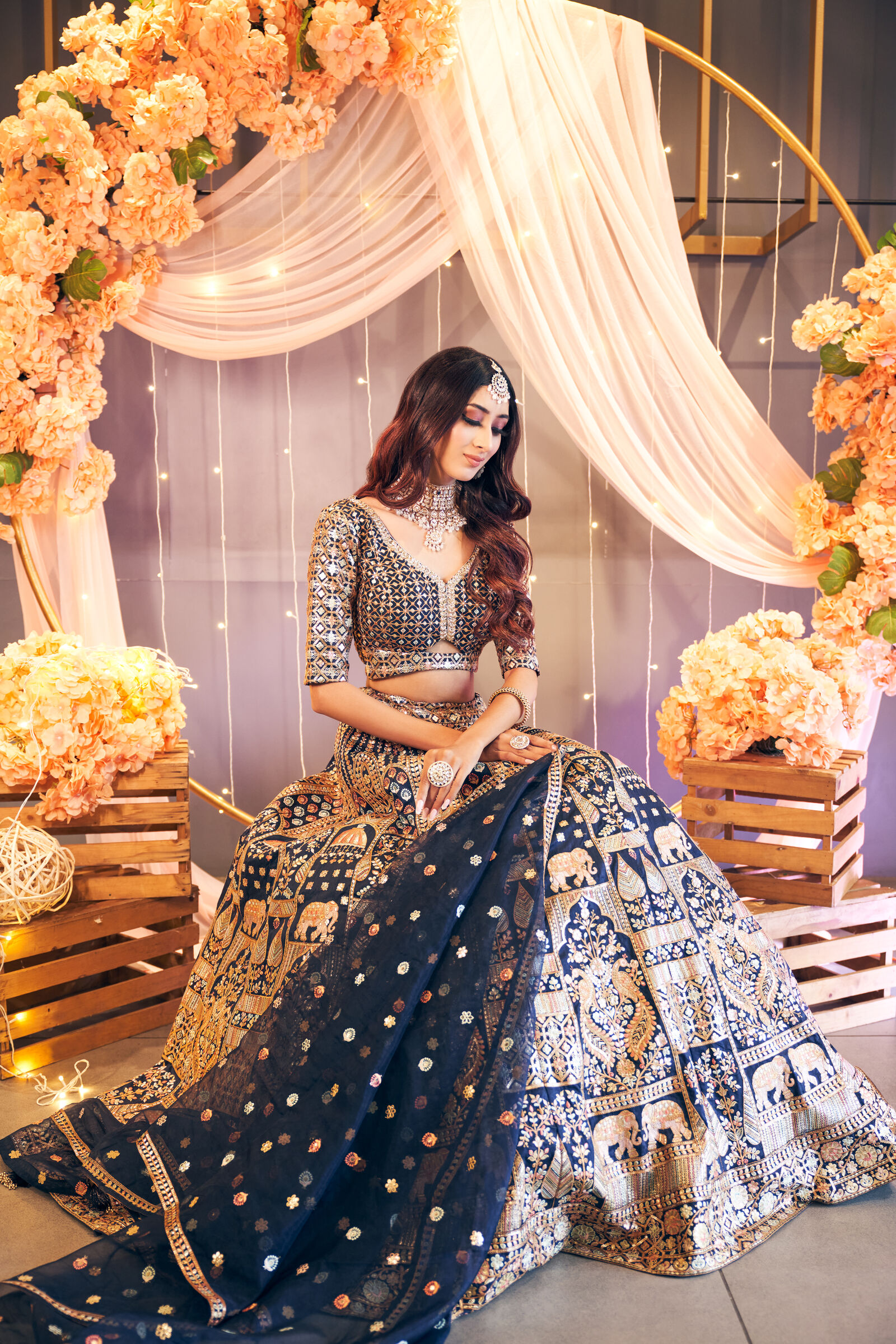 Raagyi bridal · Diwali editorial